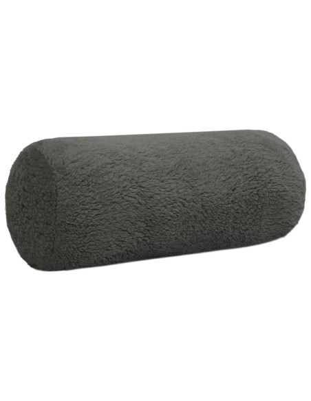 Federa 6 pcs HEERLEN Grigio Scuro Ø 15 x 40 cm Bouclé
