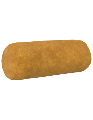 Federa 2 pcs HEERLEN Giallo Ø 15 x 40 cm Fleece in microfibra