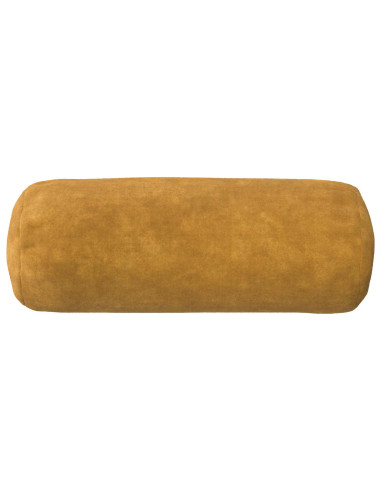 Federa 6 pcs HEERLEN Giallo Ø 15 x 40 cm Fleece in microfibra