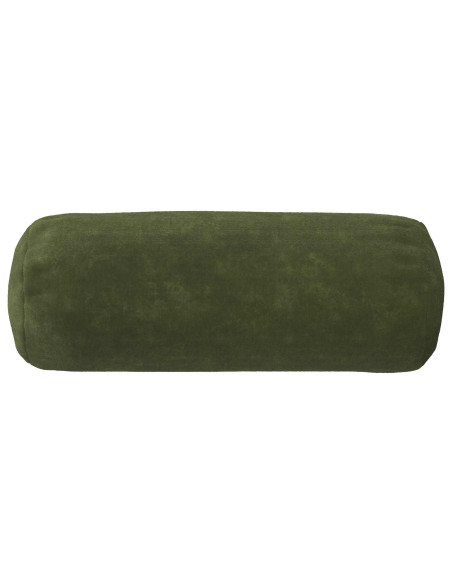 Federa 6 pcs HEERLEN Verde Ø 15 x 40 cm Fleece in microfibra