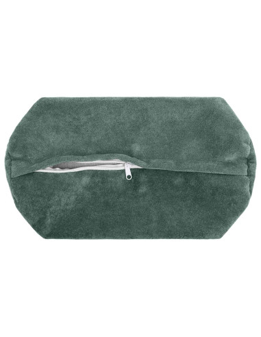 Federa 6 pcs HEERLEN Blu mare Ø 15 x 40 cm Fleece in microfibra