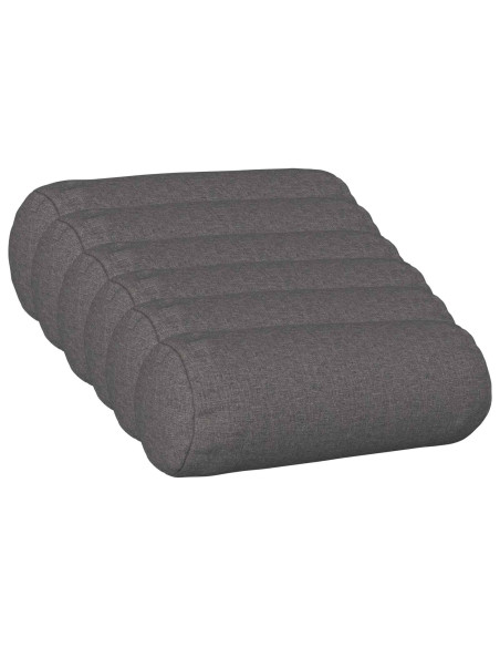 Federa 6 pz HEERLEN Grigio Chiaro Ø 15 x 40 cm Tessuto