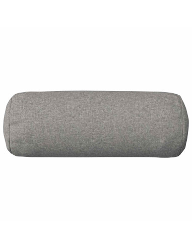 Federa 2 pz HEERLEN Grigio Nuvola Ø 15 x 40 cm Tessuto