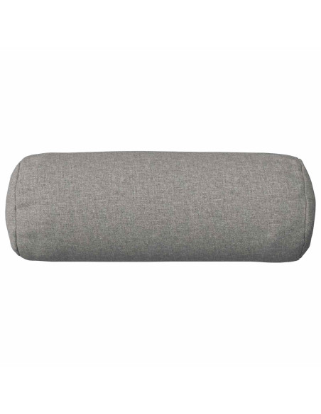 Federa 2 pz HEERLEN Grigio Nuvola Ø 15 x 40 cm Tessuto