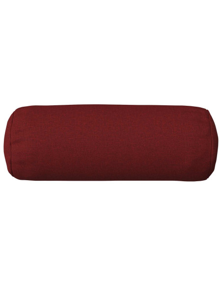 Federa 6 pz HEERLEN Rosso Vino Ø 15 x 40 cm Tessuto