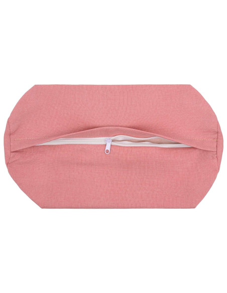 Federa 2 pz HEERLEN Rosa Ø 15 x 40 cm Tessuto