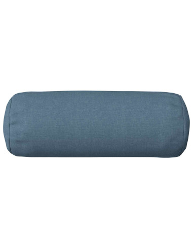 Federa 6 pz HEERLEN Blu jeans Ø 15 x 40 cm Tessuto