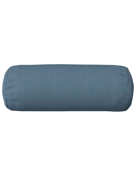 Federa 6 pz HEERLEN Blu jeans Ø 15 x 40 cm Tessuto