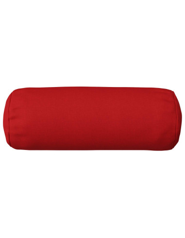 Federa 2 pz HEERLEN Rosso Ø 15 x 40 cm Tessuto