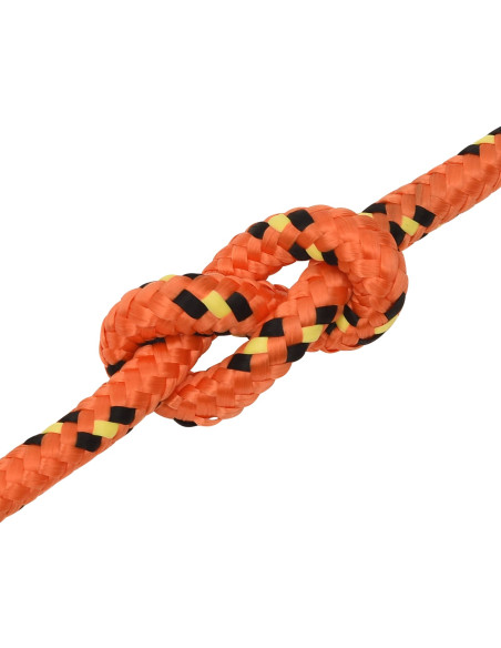 Corda multiuso 14 mm 25 m Arancione PP 1275 kg Carico massimo