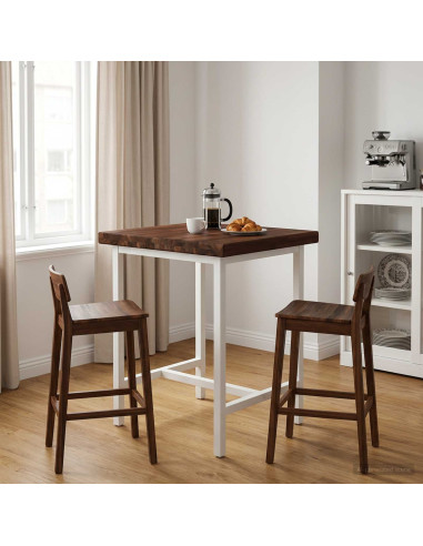 Piano del Tavolo Rettangolare 60 x 60 x 3,2 cm Quadrato