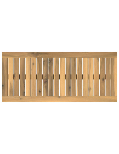 Piano del tavolo 80,5 x 35 x 2 cm Rettangolare Bianco