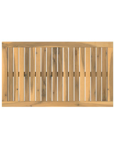 Piano del tavolo 80,5 x 47 x 2 cm Rettangolare Bianco 2