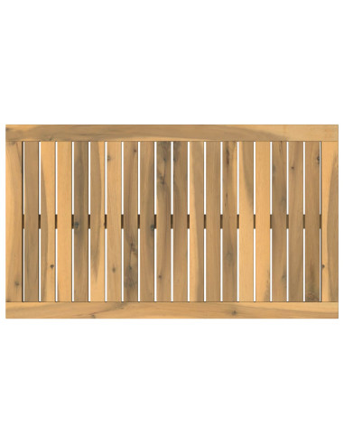 Piano del tavolo 80,5 x 47 x 2 cm Rettangolare Bianco
