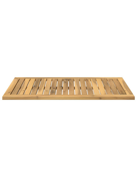 Piano del tavolo 80,5 x 47 x 2 cm Rettangolare Bianco