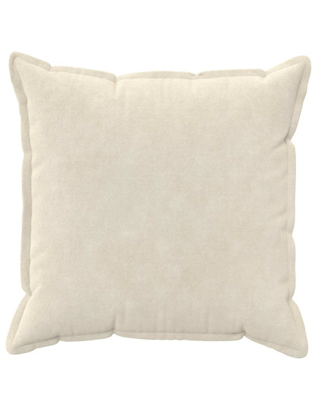 Federa 2 pcs HOUTEN Crema 60 x 60 cm Fleece in microfibra