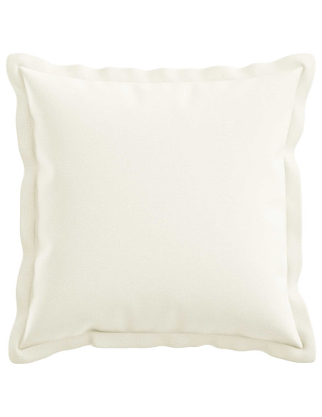 Federa 12 pcs HOUTEN Bianco 45 x 45 cm Lino