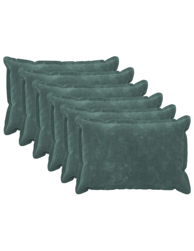 Federa 6 pcs HOUTEN Blu mare 30 x 50 cm Fleece in microfibra
