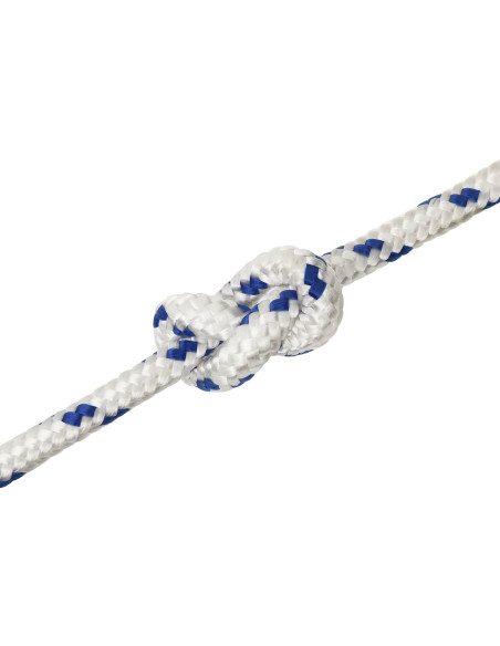 Corda multiuso 14 mm 25 m Bianco e Blu PP