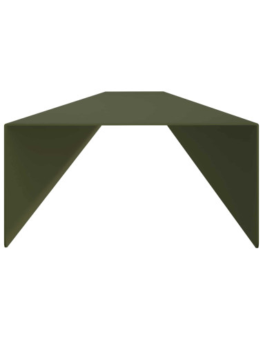 Profilo di copertura per giardino 10 pz 100 x 10 x 5 cm Acciaio