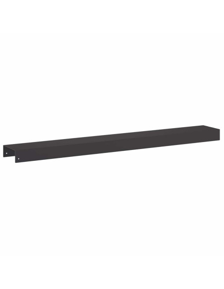 Profilo di copertura per giardino 10 pz 100 x 15 x 5 cm Acciaio