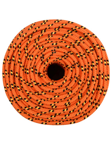 Corda multiuso 10 mm 100 m Arancione PP 645 kg Carico massimo