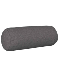 Federa 2 pz HEERLEN Grigio Chiaro Ø 15 x 40 cm Tessuto 2