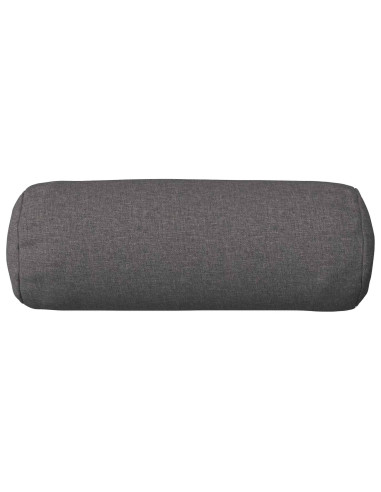 Federa 2 pz HEERLEN Grigio Chiaro Ø 15 x 40 cm Tessuto