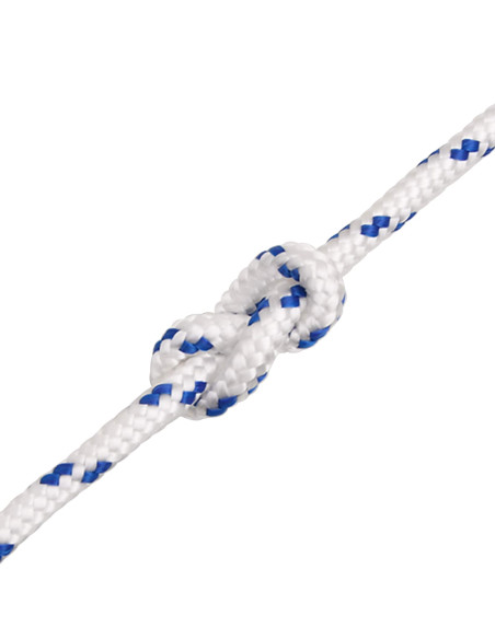 Corda multiuso 10 mm 25 m Bianco e Blu PP 645 kg Carico massimo