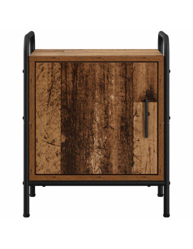Armadio da Notte 2 pz Legno antico 40 x 30 x 50 cm