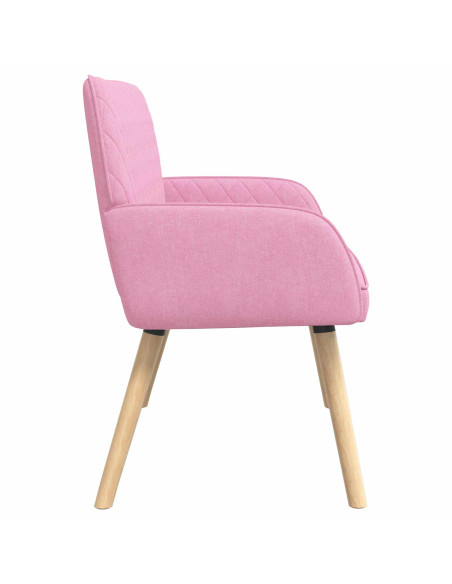 Divano a 2 Posti con Gambe in Legno Massello 2 posto Rosa