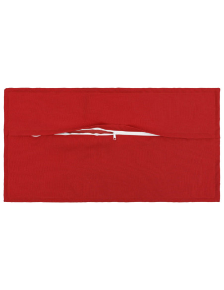 Cuscino con cuscino HOUTEN 2 pz Rosso Lino