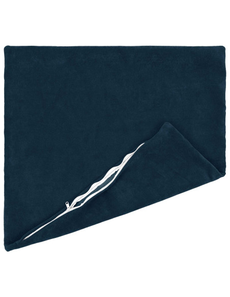 Federa 6 pcs HEERLEN Blu 60 x 60 cm Fleece in microfibra