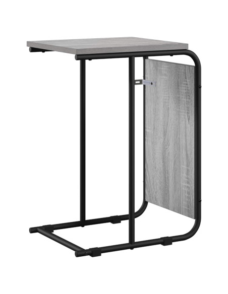 Tavolo laterale Sonoma grigio 40 x 31 x 55 cm