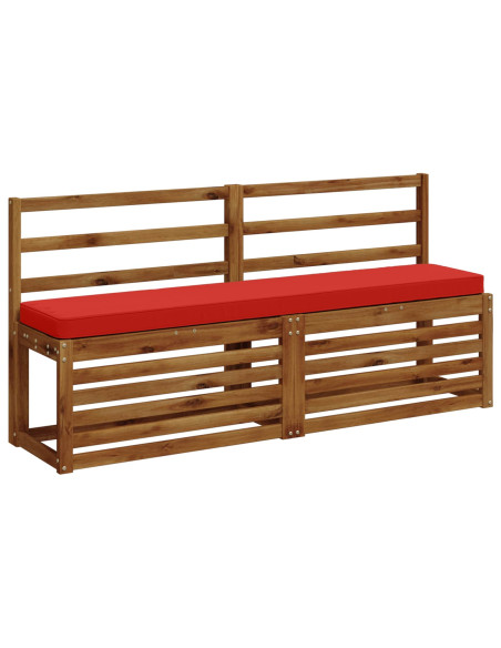 Cuscino per Panchina a 1 Pezzo VUGHT 100% Poliestere Rosso
