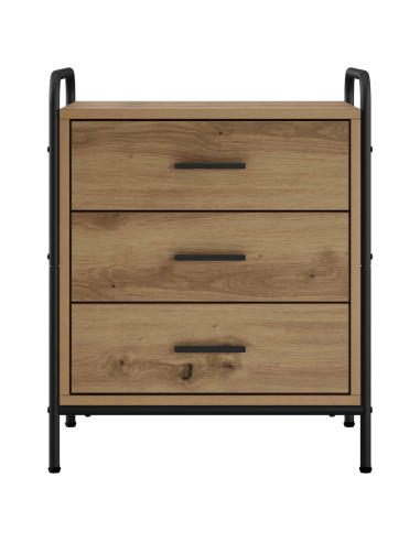 Armadio da Notte Rovere Artigianale 48 x 36,5 x 60 cm
