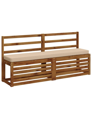 Cuscino per Panchina a 1 Pezzo VUGHT 100% Poliestere Crema