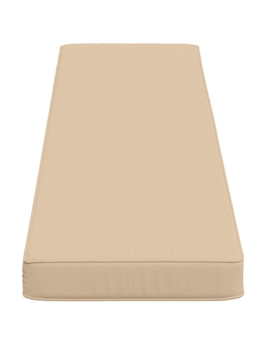 Cuscino per Panchina a 1 Pezzo VUGHT 100% Poliestere Crema