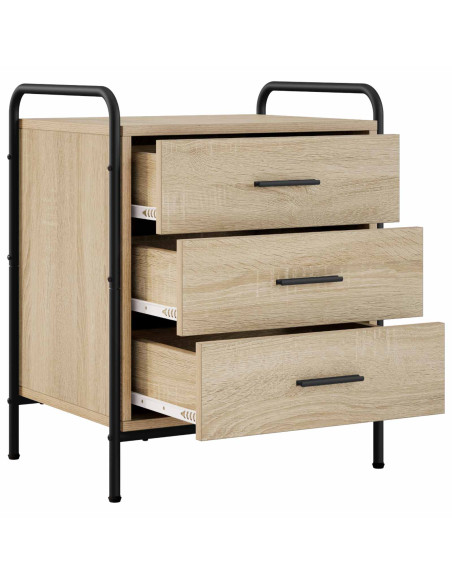 Armadio da Notte Rovere Sonoma 48 x 36,5 x 60 cm