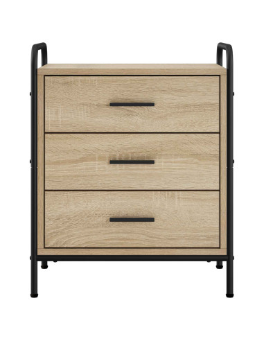 Armadio da Notte Rovere Sonoma 48 x 36,5 x 60 cm
