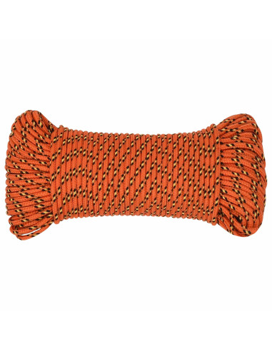 Corda multiuso 5 mm 250 m Arancione PP 150 kg Carico massimo