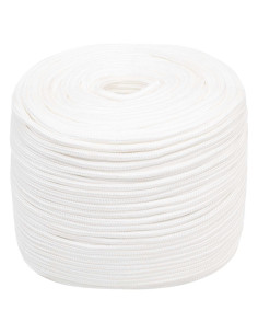 Corda multiuso 10 mm 100 m Bianco PP 645 kg Carico massimo 2