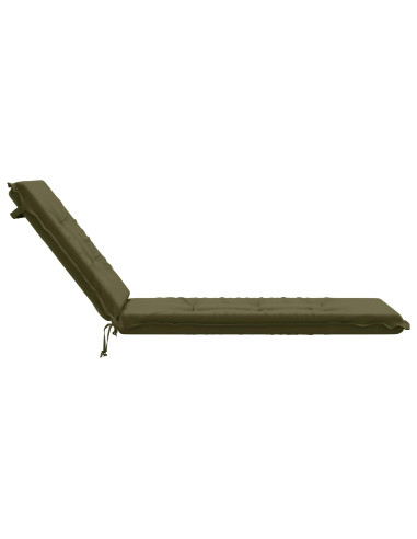 Cuscino per Lettino GEMERT 100% Poliestere Verde Oliva