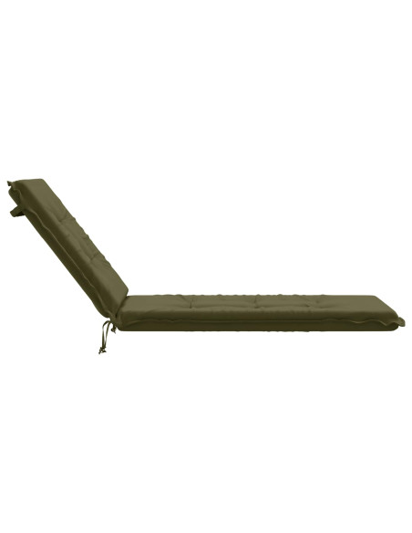 Cuscino per Lettino GEMERT 100% Poliestere Verde Oliva