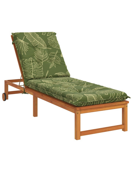 Cuscino per Lettino GEMERT 100% Poliestere Design a foglia