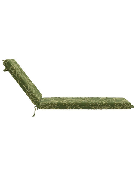 Cuscino per Lettino GEMERT 100% Poliestere Design a foglia