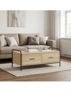 Tavolino da salotto Rovere Sonoma 99,5 x 49 x 41 cm