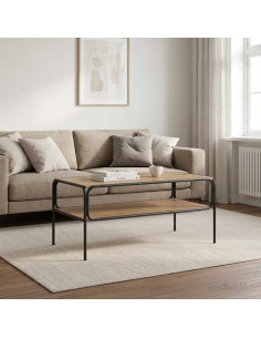 Tavolo laterale Rovere Artigianale 100 x 50 x 46 cm