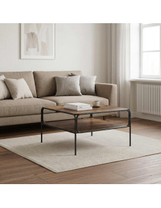 Tavolo laterale Legno antico 100 x 50 x 46 cm