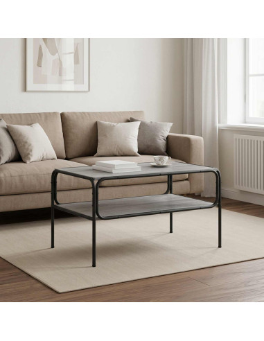 Tavolo laterale Sonoma grigio 100 x 50 x 46 cm